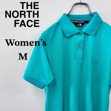 THE NORTH FACE 반팔 피케 셔츠 라이트 그린 여성용 M