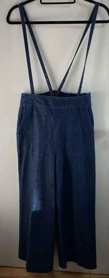 빌리티스 디세탄 서스펜더 와이드 데님 팬츠 36