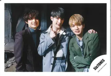 SixTONES 나 마츠무라 호쿠토/제시/타카치 유고 공식 사진*1장