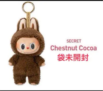 POPMART LABUBU 마카롱 봉제 인형 시크릿 코코아