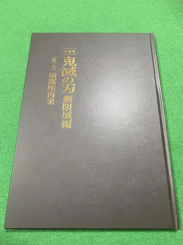 새상품 극장판 귀멸의 칼날 무한성 편 초회 한정판 팜플렛
