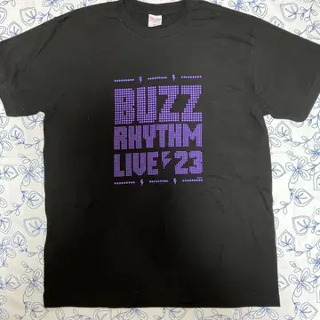 Buzz Rhythm Live 공식 티셔츠 2023년