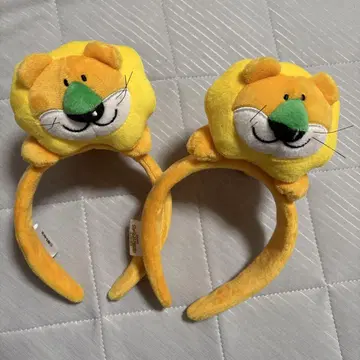 사자 머리띠 봉제 인형