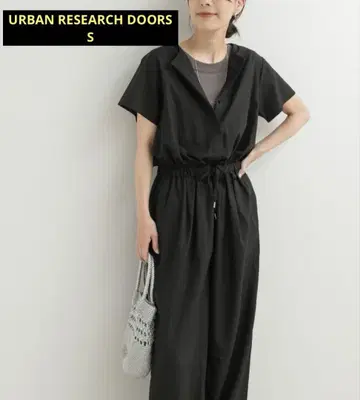 URBAN RESEARCH DOORS 린넨 믹스 콤비네존