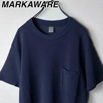 MARKAWARE 페이퍼 니트 티셔츠 마카웨어