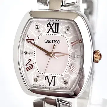 세이코 SEIKO 여성용 손목시계 작동 전파 솔라 광택 처리 s2142