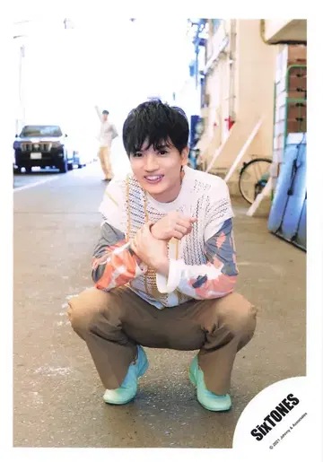 SixTONES 마스카라/피규어 타카치 유고 공식 사진 *1장
