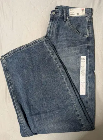 배기 커브 청바지 유니클로