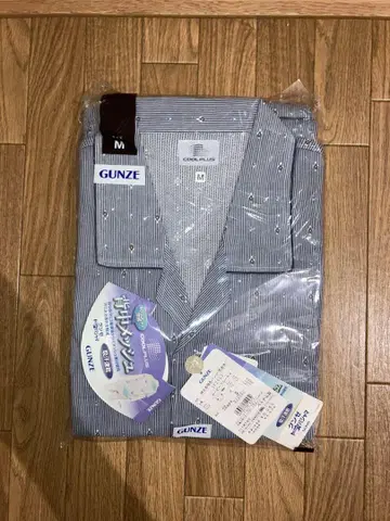 군제 면 혼방 파자마 냉감 등 메쉬 긴팔 긴 팬츠 SF2003