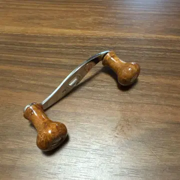 꽃무늬 우드 핸들