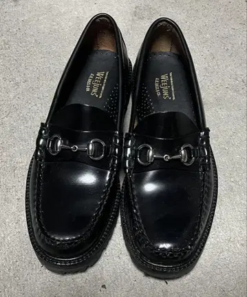 G.H.BASS &CO 블랙 로퍼