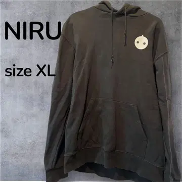 APEX NIRU 블랙 후드티 XL