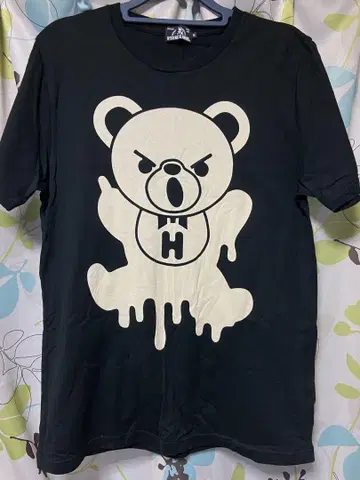 히스테릭 글래머 곰 티셔츠 M 사이즈