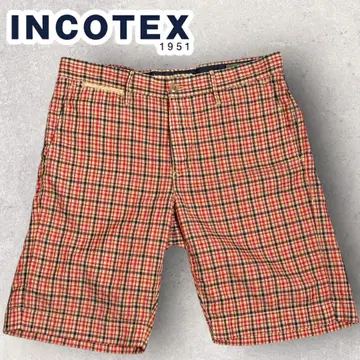 INCOTEX 인코텍스 마 혼방 하프 팬츠