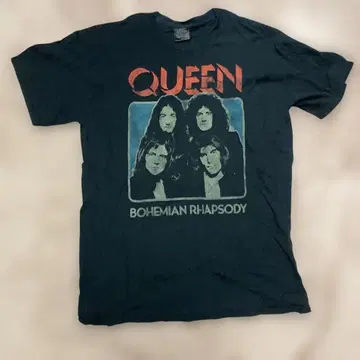 QUEEN 퀸 보헤미안 랩소디 티셔츠 사이즈 L 즉시 구매 OK입니다.