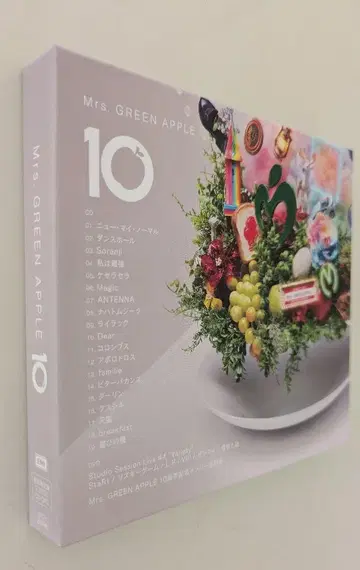 Mrs. GREEN APPLE 앨범 10 초회 한정판 DVD 포함