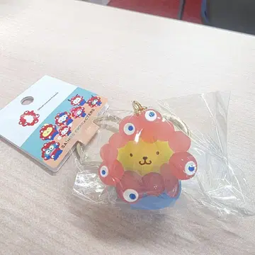 오사카 엑스포 밋밋 콜라보, 폼폼푸딩 키링 미사용 새상품