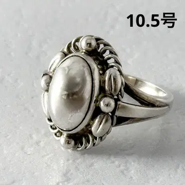 GEORG JENSEN 1A 실버 반지 토케이소 925 10.5호