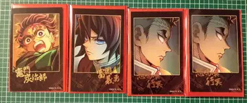 귀멸의 칼날 ufotable 티저 비주얼 폴라로이드 카드 기유 탄지로