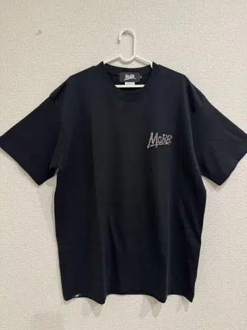 MOBB 스톤 장식 블랙 티셔츠 XL 사이즈