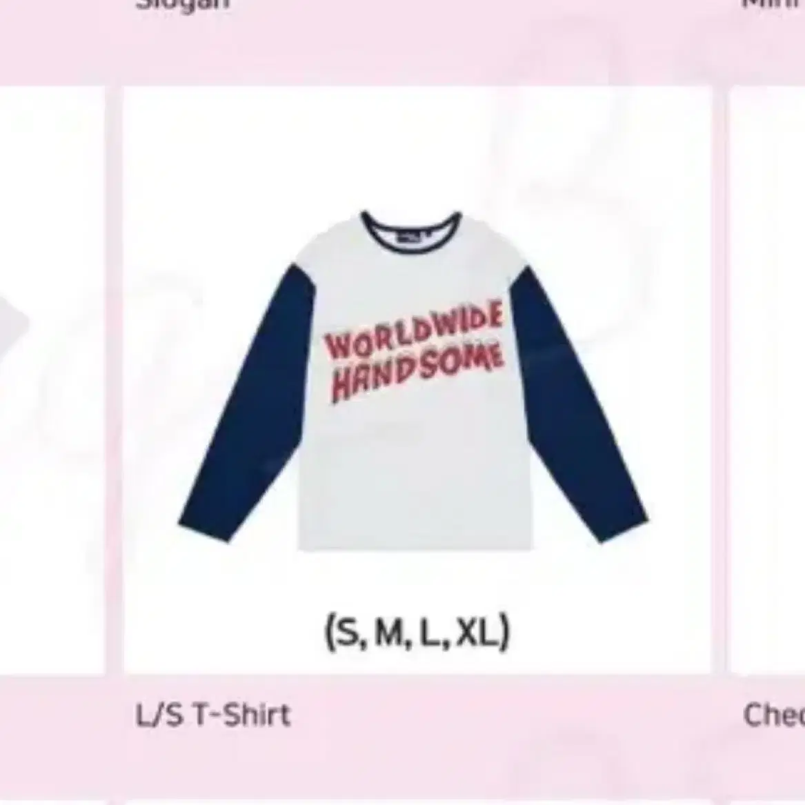 BTS BTS Jin Run Seokjin Goods World Wide Handsome T-shirt