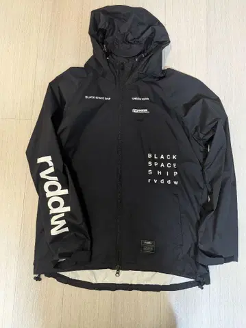 리버설 BLACK SPACE SHIP 나일론 자켓 Size L