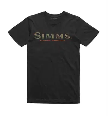 심스 티셔츠 LogoT-Shirt US-M Black/Camo