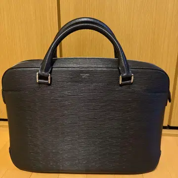 Pelle Morbida 블랙 비즈니스 백