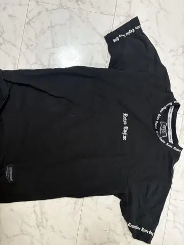 Retro Engine RTEG 블랙 티셔츠