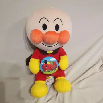 호빵맨 봉제 인형 망토 포함 약 30cm