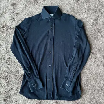 ORIAN 오리안 SLIM FIT 블랙 검정 사슴 무늬 셔츠
