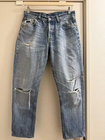 FREAKS STORE 리바이스 501 데미지 가공 W31