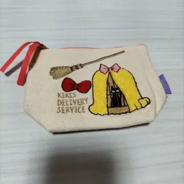 지브리 굿즈 마녀 배달부 키키 지지 사가라 자수 파우치 JIJI 완판템