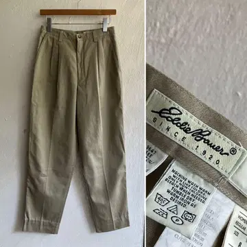 90S 에디 바우어 투 턱 치노 팬츠 에디 바우어