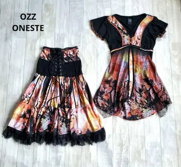 OZZ ONESTE 셋업 일본풍 패턴 레이스업
