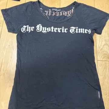 Hysteric Glamour 반팔 티셔츠 블랙