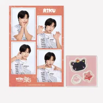 NCT WISH wish 축제 Riku 4 컷 세트