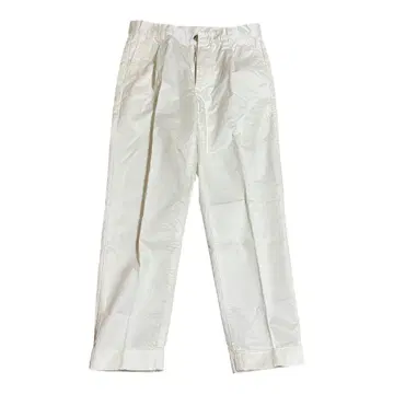 BEAMS 화이트 치노 팬츠 M 사이즈