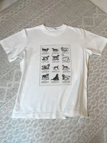 새상품급 History of Art Dog 티셔츠 Bshop S