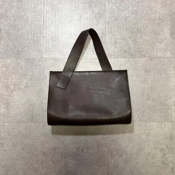 요건 레일 원 숄더 통가죽 브라운 사용 횟수 적음 약간의 흠집
