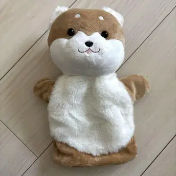 포시즌 데코 스타일 시바견 핸드 퍼펫