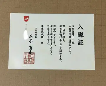 블리치 월드 입대증 5번대 히라코 마코