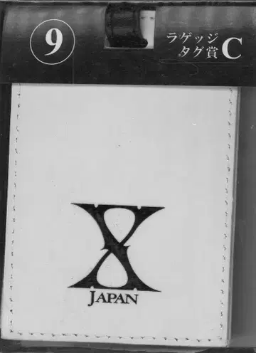 X JAPAN 2016 X JAPAN 복권 러기지 태그 상 C No.9