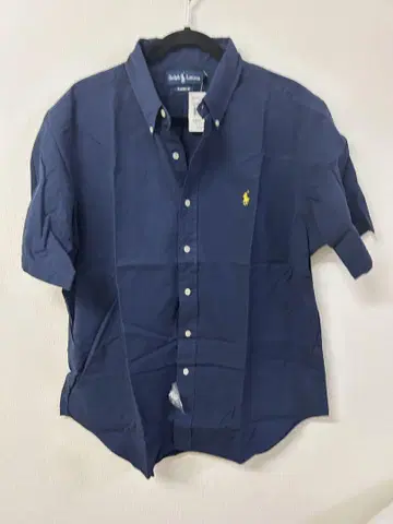 Ralph Lauren 네이비 반팔 셔츠 택 포함 새상품