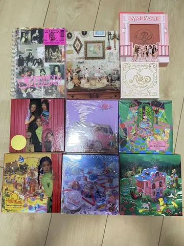 red velvet CD 묶음 판매