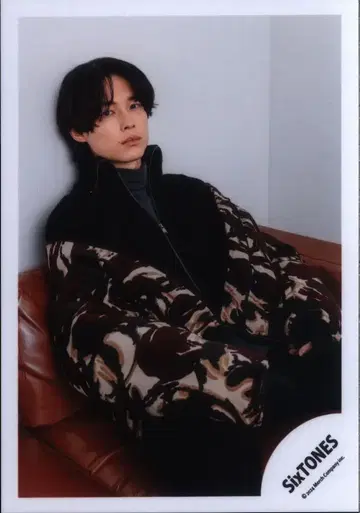SixTONES 24년 VVS 마쓰무라 호쿠토 공식 사진 *1장