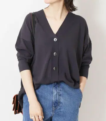 Spick and Span ICECOTTON BIG 가디건