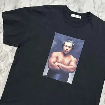 LABRAT 치요노후지 XL 사이즈 티셔츠 블랙 XL 블랙 반팔