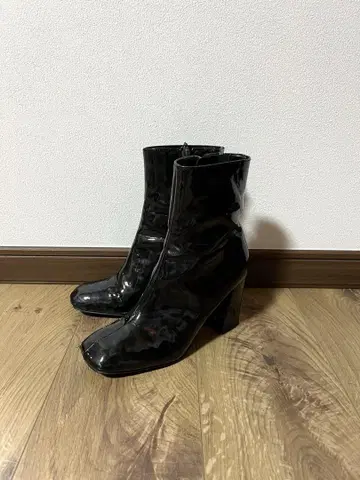 마우지 부츠 가죽 부츠 숏부츠