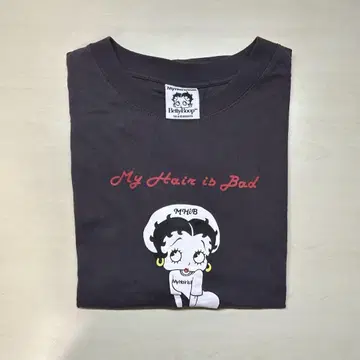 My Hair is Bad Betty 콜라보 티셔츠 M 사이즈